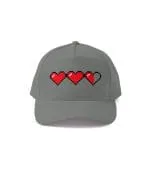 8 Bit Hearts Cap